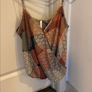 Colorful top from a boutique